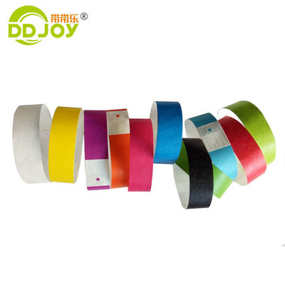 Custom Logo Dupont Papier Armband voor Meerdere Doeleinden Vergadering Toelating Sieraden Type Armbanden