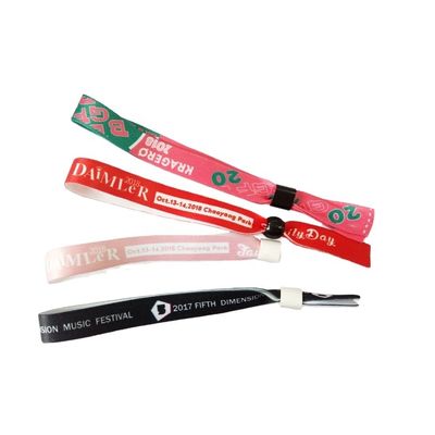 350*15mm Stoffen Armbanden Custom Logo voor feestdag decoratie en cadeautjes Eco-vriendelijk