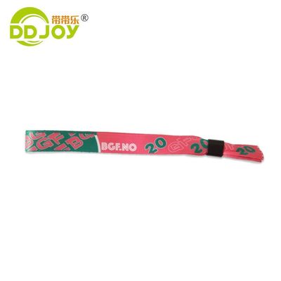350*15mm Stoffen Armbanden Custom Logo voor feestdag decoratie en cadeautjes Eco-vriendelijk