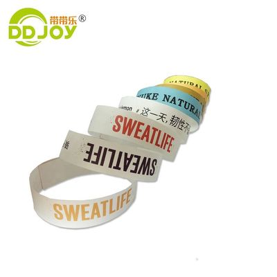 Aanpasbaar Tyvek-armband Afdrukbaar wegwerp-ID-armband voor evenementen en feesten