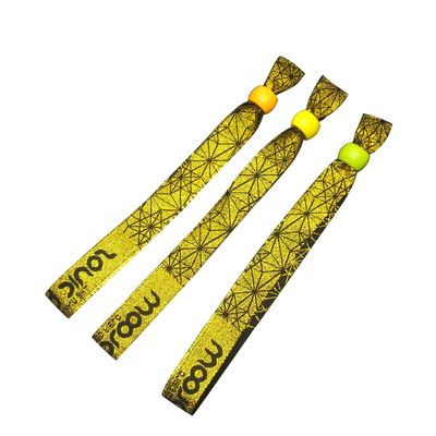 Kinderen RFID CHIP CUSTOM Plastic knop polsbanden voor festival beveiligingscontrole
