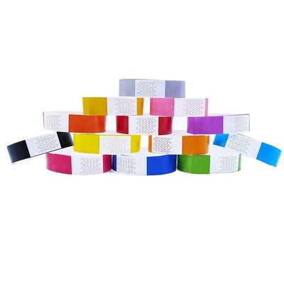 Beveilig uw toegangsbewijs met 3/4 inch Tyvek polsbanden papieren armband inbegrepen