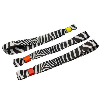 RFID-armbanden met satijnstof en logo's