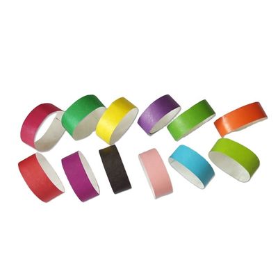 Beveilig uw toegangsbewijs met 3/4 inch Tyvek polsbanden papieren armband inbegrepen