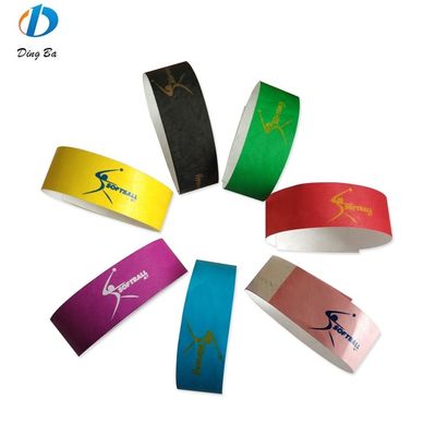Geschenk Gebeurtenis Aanpassing Papier Armbanden Voor Evenementen Feest 250mm Lang Wegwerp Waterdicht