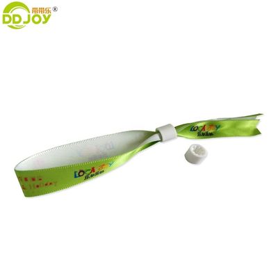 100pcs Sublimated Satin Ribbon Armband voor Festival Custom Gifts Promotie