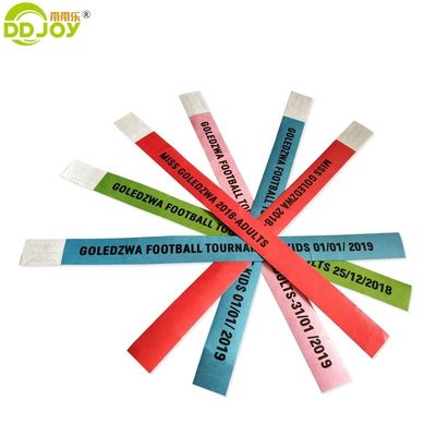 Leading Tyvek Paper Wristbands/Armbandjes voor Festival Events Materialen en Ontwerpen