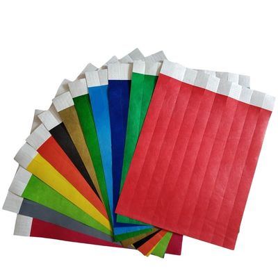 Goedkope op maat gedrukte Tyvek-armbanden voor evenementen en feesten