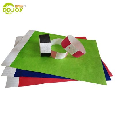 Goedkope op maat gedrukte Tyvek-armbanden voor evenementen en feesten