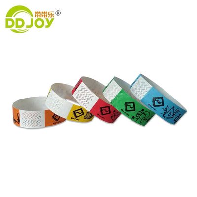 Custom Events Armbanden Snelle verzending via DHL FEDEX UPS TNT EMS Dupont Paper/Tyvek