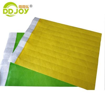 Custom Tyvek Armband voor evenementen en feesten 250*25mm/250*19mm Persoonlijk ontwerp