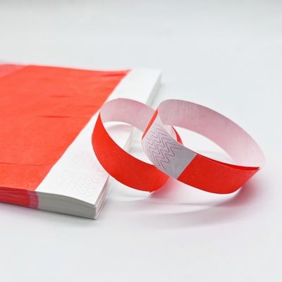 250*19mm Tyvek papieren polsbanden CLASSIC stijl voor evenementen / speeltuin / festival eenmalig