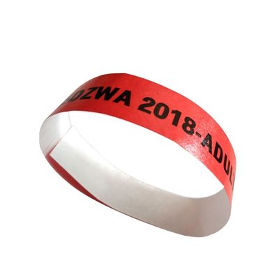 Custom Tyvek Armband voor speciale evenementen 250*25mm/250*19mm Custom Design