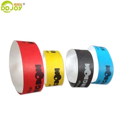 Custom Tyvek Armband voor speciale evenementen 250*25mm/250*19mm Custom Design