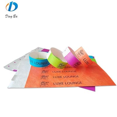 Gepersonaliseerde evenementen Festivals Papier Armband Juwelen Hoofdmateriaal Dupont/Tyvek Papier