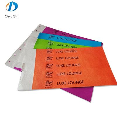 Gepersonaliseerde evenementen Festivals Papier Armband Juwelen Hoofdmateriaal Dupont/Tyvek Papier