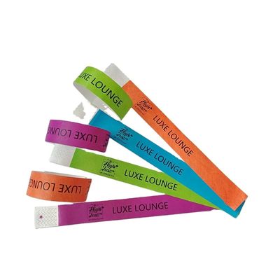 Populaire Tyvek Armband Custom Logo Wegwerppapier Armband Party