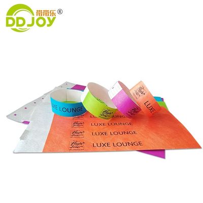 Populaire Tyvek Armband Custom Logo Wegwerppapier Armband Party