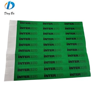 Custom Tyvek waterdichte polsband voor evenement feest feest en bruiloft OEM Customized