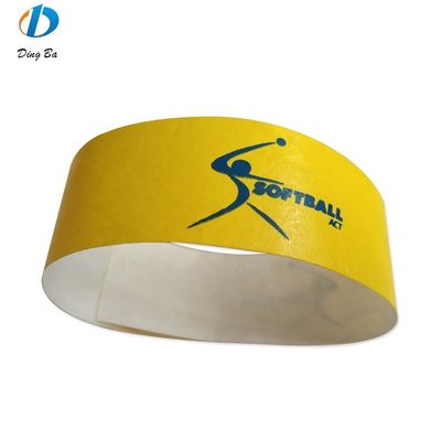 Custom Tyvek waterdichte polsband voor evenement feest feest en bruiloft OEM Customized
